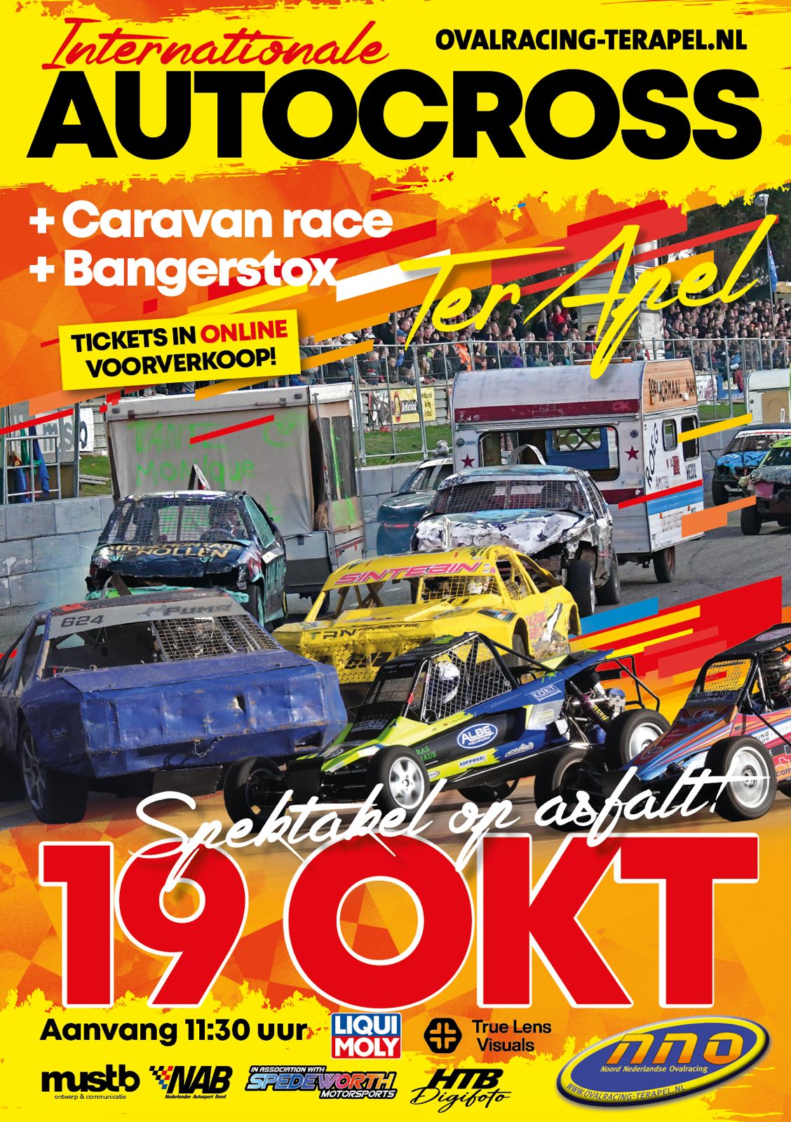 Poster AUTOCROSSDAG NNO TER APEL 19 OKTOBER 2025